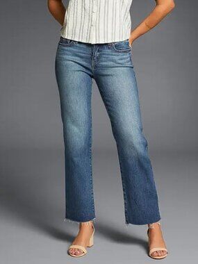 Buckle Black Fit No 53 Cropped Straight Stretch Jeans Y2K 26x28 NWT